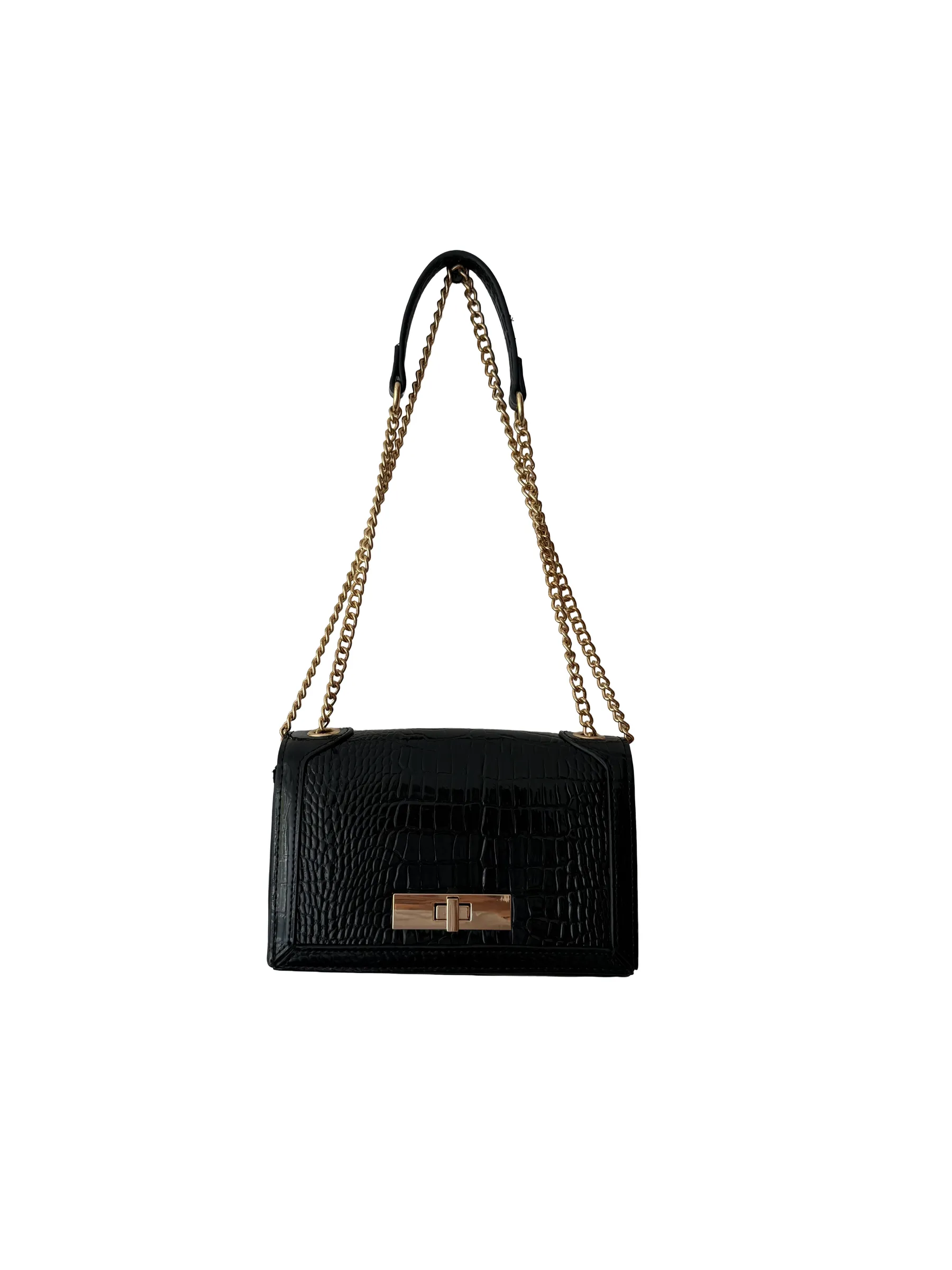 Bolso Negro Stradivarius, estado 10/10